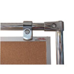 Tablica korkowa dwustronna w stelażu 180x120x190cm - obrazek 2