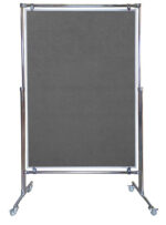 Tablica tekstylna dwustronna w stelażu 100x80x190cm - obrazek 8