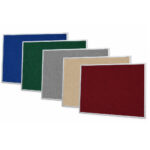 Tablica tekstylna w ramie aluminiowej 120x50cm