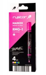 Markery kredowe 4 szt Rystor - obrazek 3