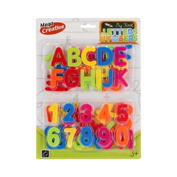 Literki i cyferki magnetyczne do nauki