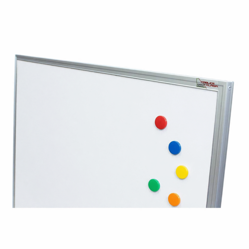 Tablica magnetyczno-suchościeralna w ramie aluminiowej 120x60cm - obrazek 2