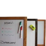 Potykacz reklamowy, suchościeralny, biały 100x50cm - obrazek 5