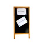 Potykacz reklamowy, magnetyczny, czarny 80x40cm - obrazek 4