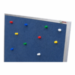 Tablica tekstylna w ramie aluminiowej 40x30cm - obrazek 2