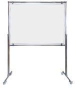Tablica magnetyczno-suchościeralna dwustronna w stelażu 140x100x190cm