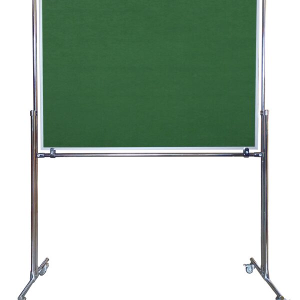 Tablica tekstylna dwustronna w stelażu 100x80x190cm