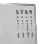 Tablica magnetyczno-suchościeralna w ramie aluminiowej 220x100cm - obrazek 5