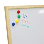 Tablica magnetyczno-suchościeralna w ramie drewnianej 220x100cm - obrazek 2