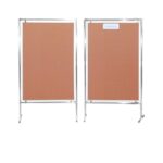 Tablica korkowa dwustronna w stelażu 100x80x190cm - obrazek 10