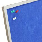 Tablica tekstylna w ramie aluminiowej 220x100cm - obrazek 2