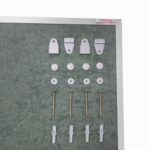 Tablica tekstylna w ramie aluminiowej 220x100cm - obrazek 4