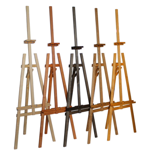 Sztaluga drewniana trójnożna sosnowa 180 cm Dąb