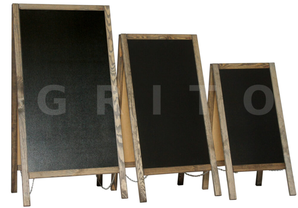 Potykacz reklamowy kredowy 80x40cm - obrazek 4