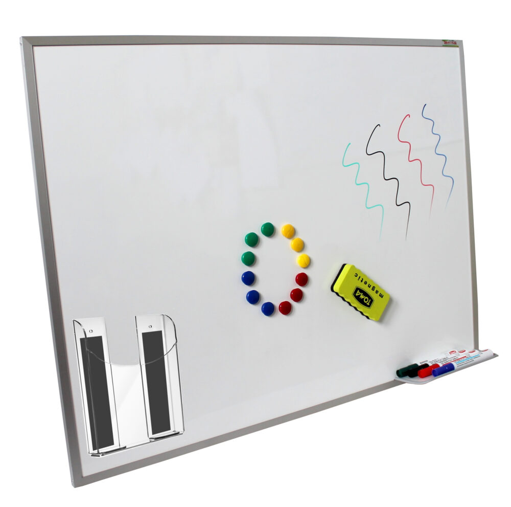 Kuweta tablicowa, plexi magnetyczna kieszeń wisząca A4 POZIOM - obrazek 2