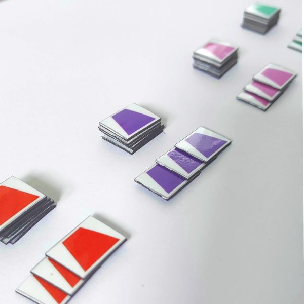 Znaczniki magnetyczne do planu lekcji 180x100 cm, komplet 900 szt