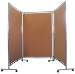 Tablica korkowa dwustronna w stelażu 140x100x190cm - obrazek 13