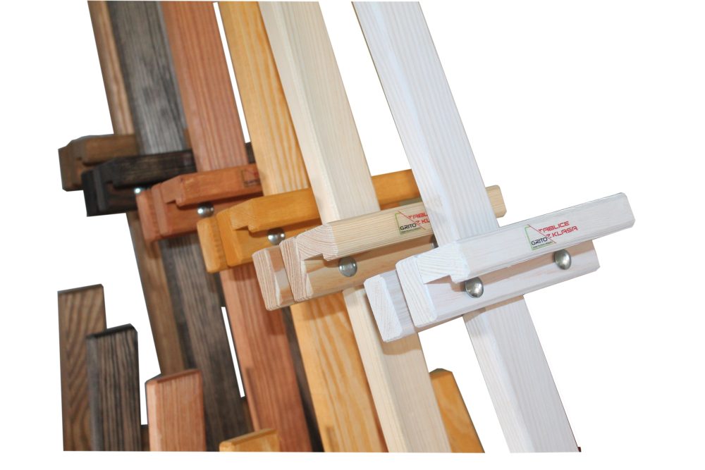 Sztaluga drewniana trójnożna sosnowa 180 cm Sosna - obrazek 2