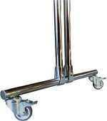 Tablica korkowa dwustronna w stelażu 180x100x190cm - obrazek 8