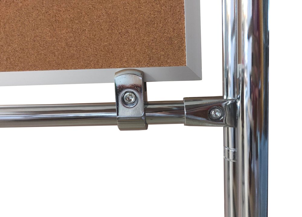 Tablica korkowa dwustronna w stelażu 180x100x190cm - obrazek 6