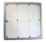 Gablota magnetyczna jednodrzwiowa 71x67 cm - obrazek 2