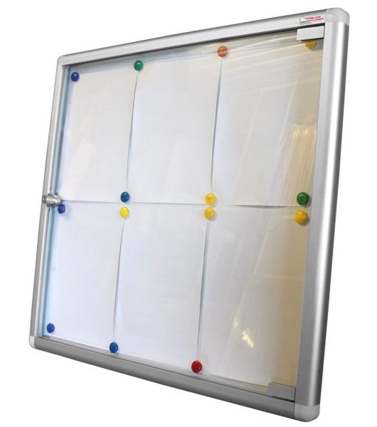 Gablota magnetyczna jednodrzwiowa 71x67 cm