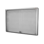 Gablota magnetyczna dwudrzwiowa 170x120 plecy kolor RAL