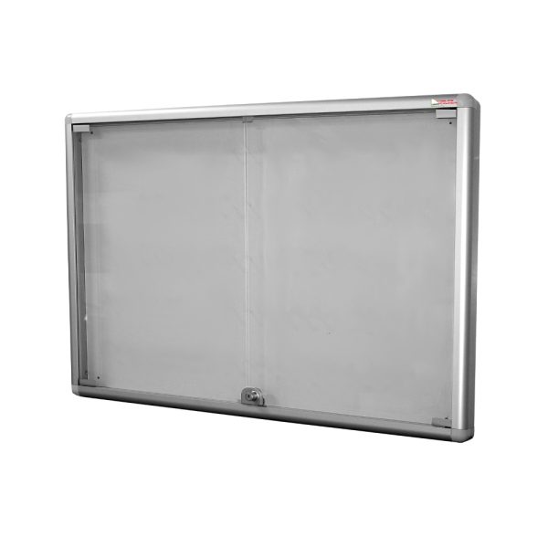 Gablota magnetyczna dwudrzwiowa 170x120 plecy kolor RAL