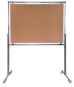 Tablica korkowa dwustronna w stelażu 180x120x190cm