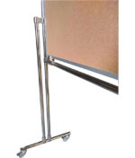 Tablica korkowa dwustronna w stelażu 180x120x190cm - obrazek 5