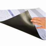 Mata suchościeralna-magnetyczna z grafiką KRATKA 95x85 - obrazek 6