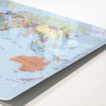 Mata suchościeralna-magnetyczna z grafiką KRATKA 95x85 - obrazek 7