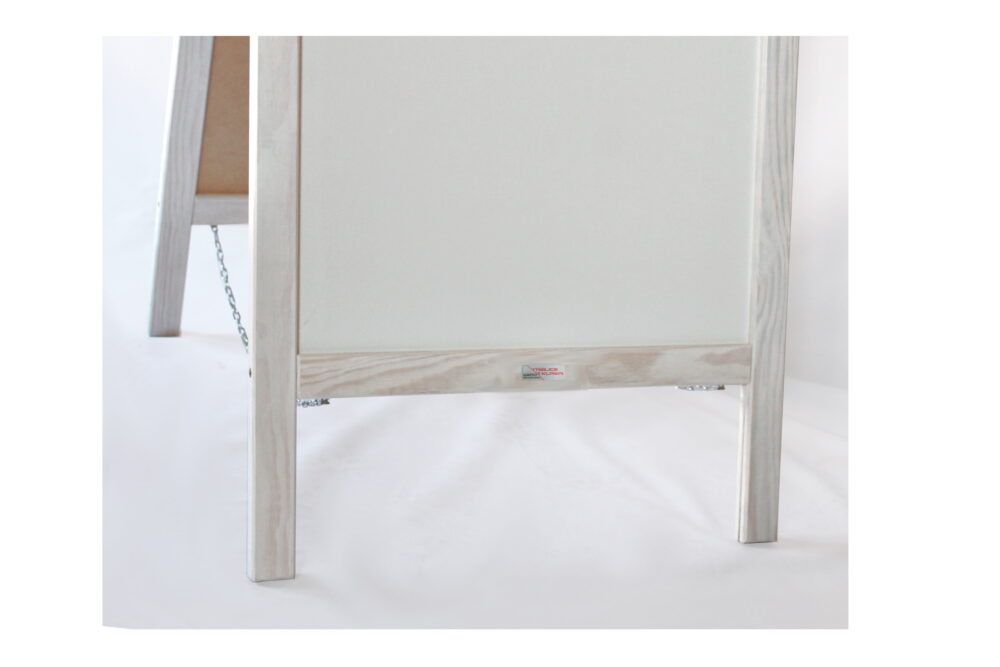 Potykacz reklamowy kredowy biały 100x50cm - obrazek 4