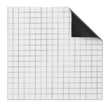 Mata suchościeralna-magnetyczna z grafiką KRATKA 95x85