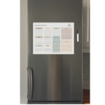 Mata suchościeralna-magnetyczna z grafiką PLANER POSIŁKÓW 40x30 cm typ A - obrazek 3