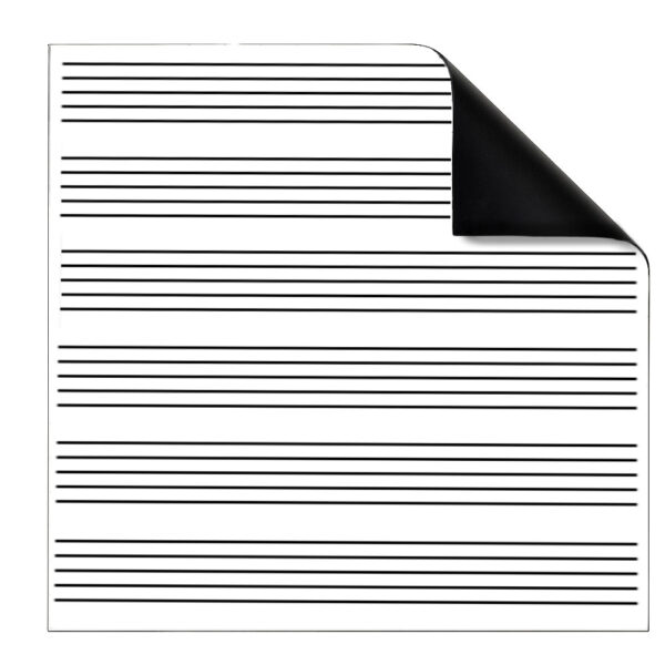 Mata suchościeralna-magnetyczna z grafiką PIĘCIOLINIA 40x30 cm