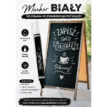Markery kredowe Rystor - Biały - obrazek 2