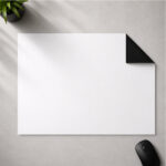 Mata/nakładka suchościeralna-magnetyczna biała 120x90 cm